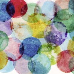 COLOURED CIRCLES canvas