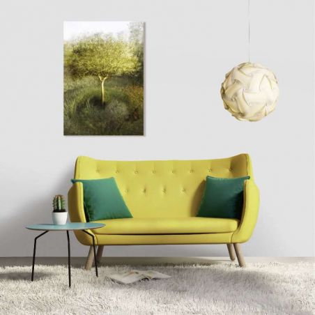 OLIVE TREE IN MY GARDEN canvas print