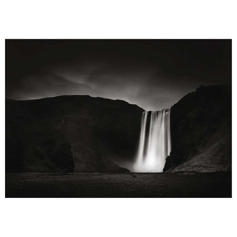 SKODAFOSS BY NIGHT canvas print - Landscape and nature canvas