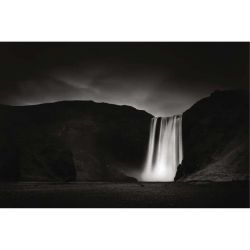 SKODAFOSS BY NIGHT canvas print