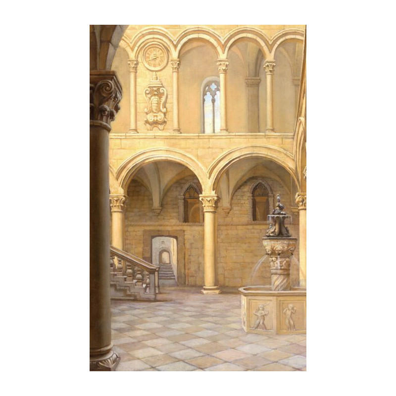 CASTELLO wall hanging - Trompe l oeil wall hanging