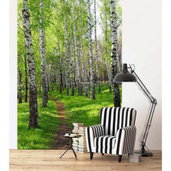 BIRCH PATH Wall hanging