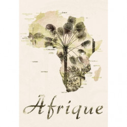 VINTAGE AFRICA canvas print