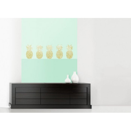 GOLDEN PINEAPPLE wall hanging