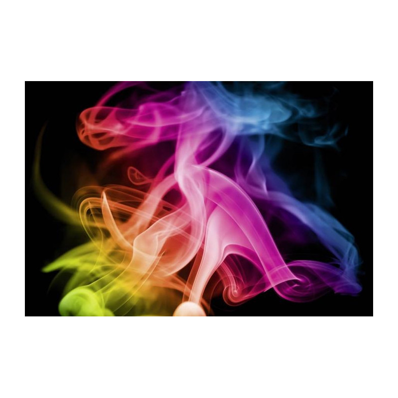 COLOURED SMOKE Wallpaper - Panoramic wallpaper