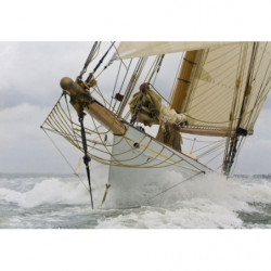 SCHOONER Canvas print