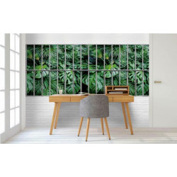 JUNGLE GLASS ROOF Poster