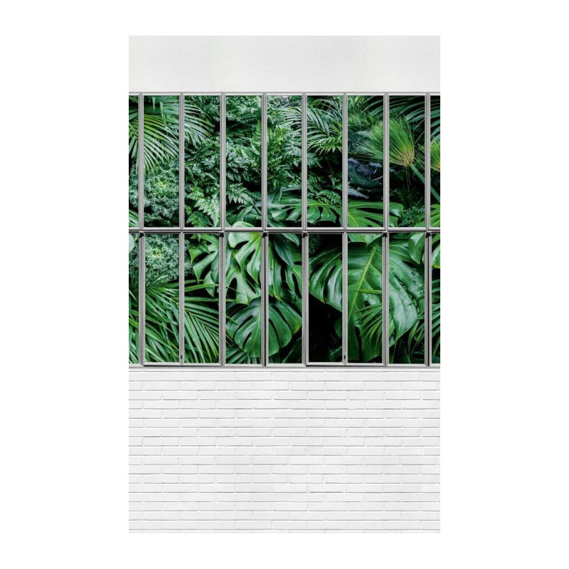 JUNGLE GLASS ROOF Wall hanging - Nature wall hanging