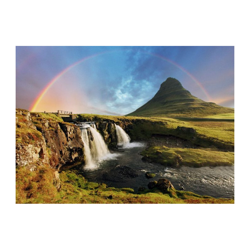 KIRKJUFELLSFOSS ICELAND Canvas print - Living room canvas print