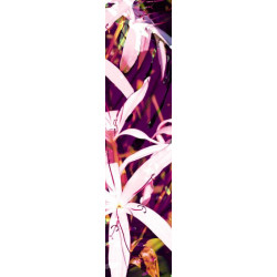 PURPLE FLOWERS wall hanging