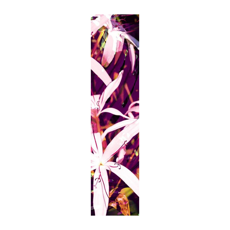 PURPLE FLOWERS wall hanging - Nature wall hanging