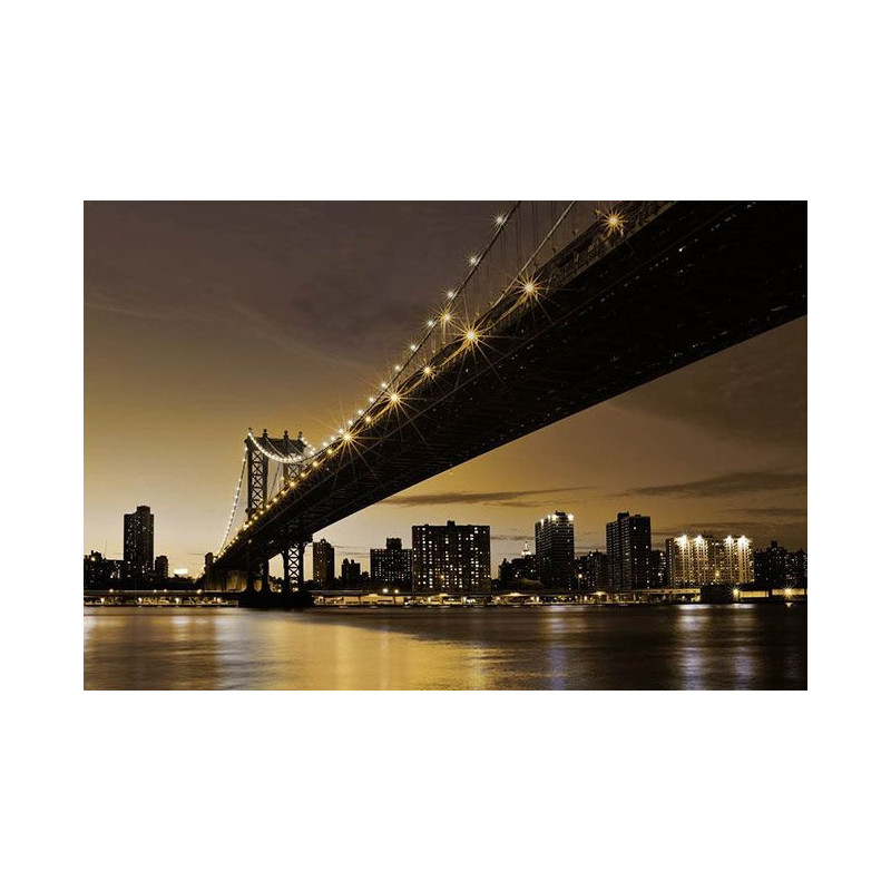 MANHATTAN LIGHTS  wallpaper - Panoramic wallpaper