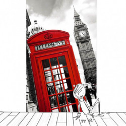 LONDON PHONE wall hanging