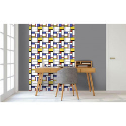 MONDRIAN STYLE wall hanging