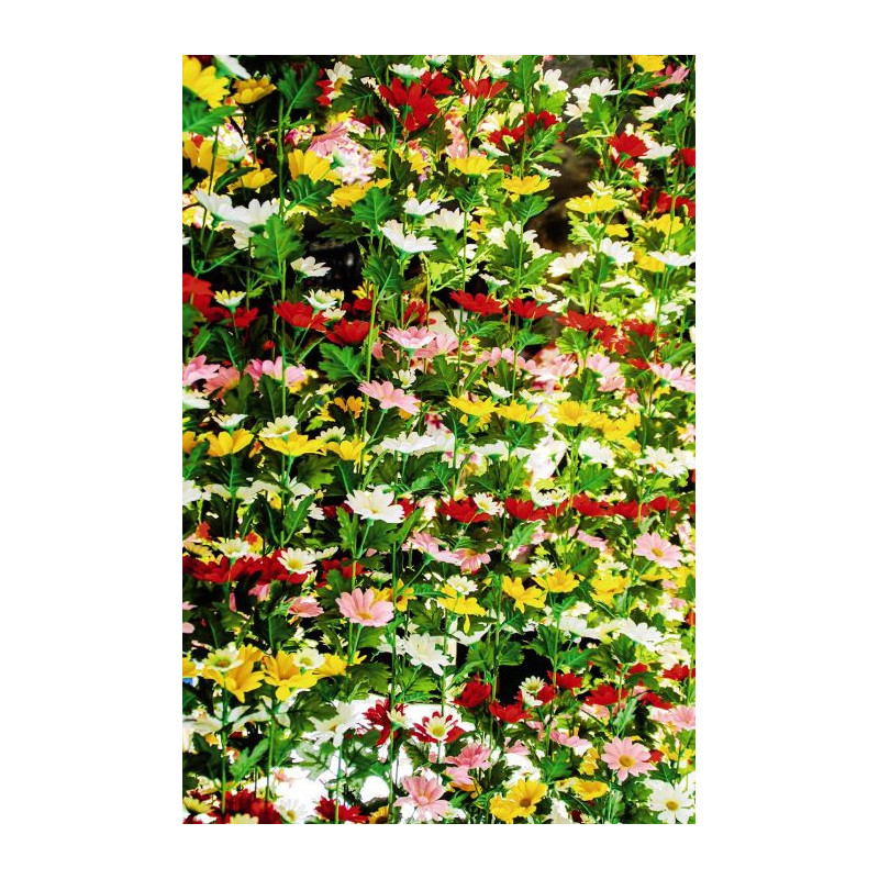 FLOWERED WALL privacy screen - Outdoor floral privacy screen