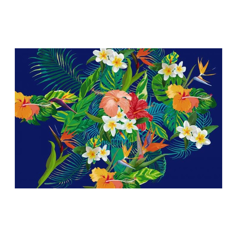 BIRD OF PARADISE Wallpaper - Floral wallpaper