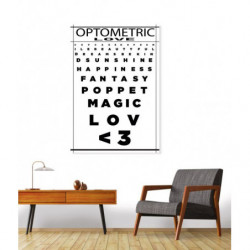 OPTOMETRIC LOVE canvas print