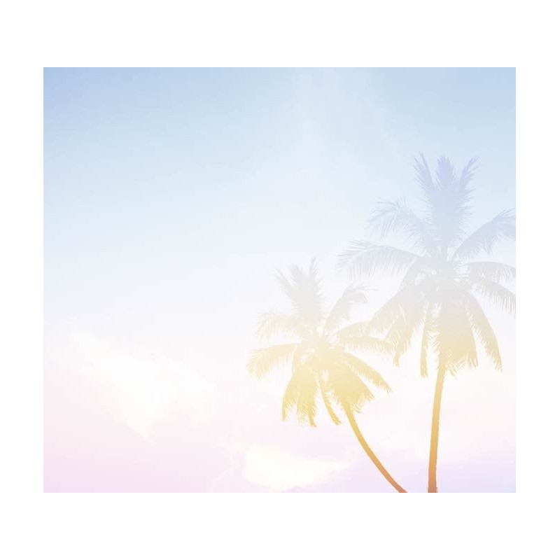 PALM TREES PASTEL  wallpaper - Panoramic wallpaper