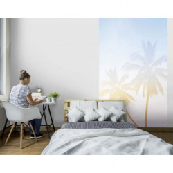 PALM TREES PASTEL  wall hanging