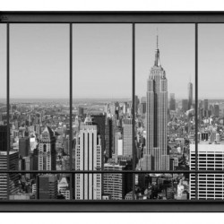 NEW YORK PENTHOUSE B&W Wallpaper