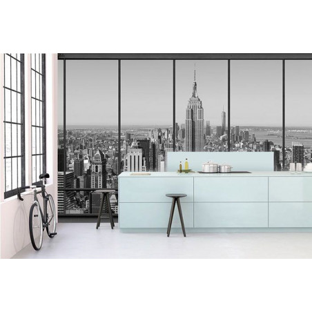 NEW YORK PENTHOUSE B&W Poster