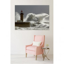 PORTO LIGHTHOUSE Canvas print