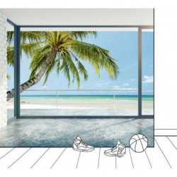 BEACH AT HOME Poster