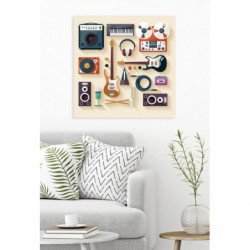 POP ROCK canvas print