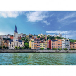 SAÔNE QUAYS Canvas print