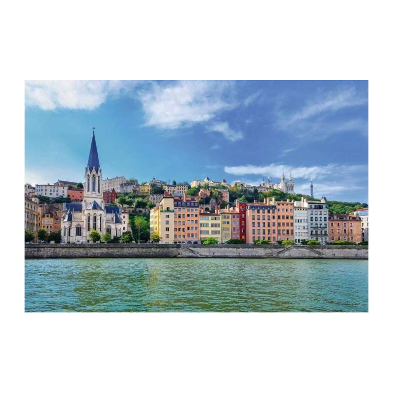 SAÔNE QUAYS Poster - Panoramic poster