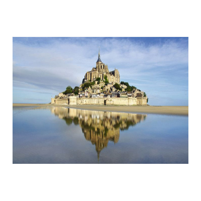 MONT SAINT MICHEL BAY Canvas print - Landscape and nature canvas