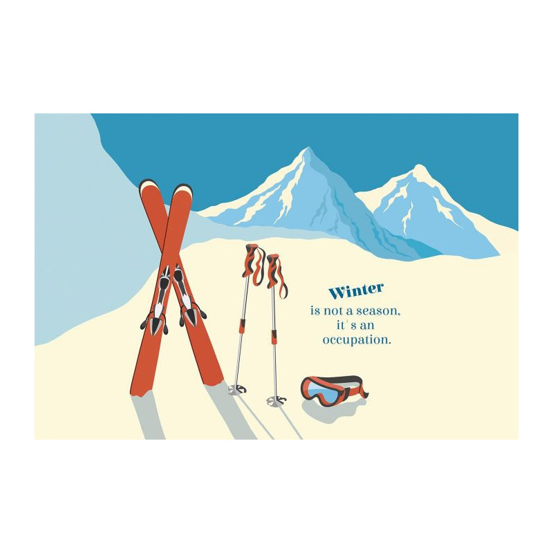 SKI Poster - Design poster