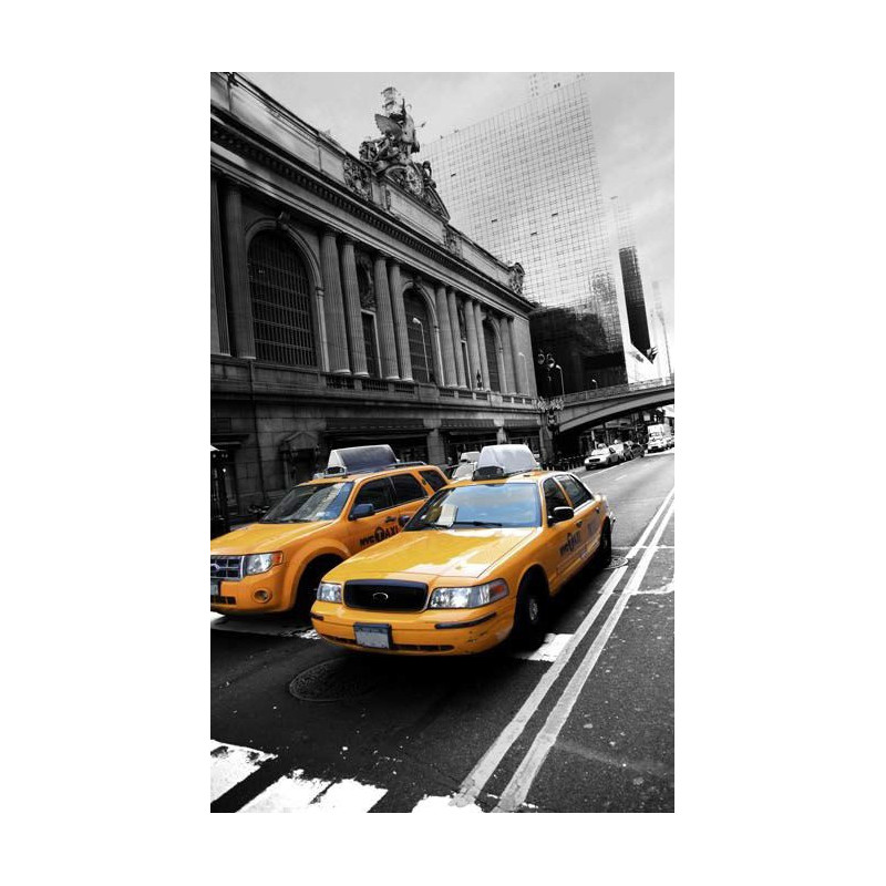 MYTHIC TAXI wallpaper - New york wallpaper