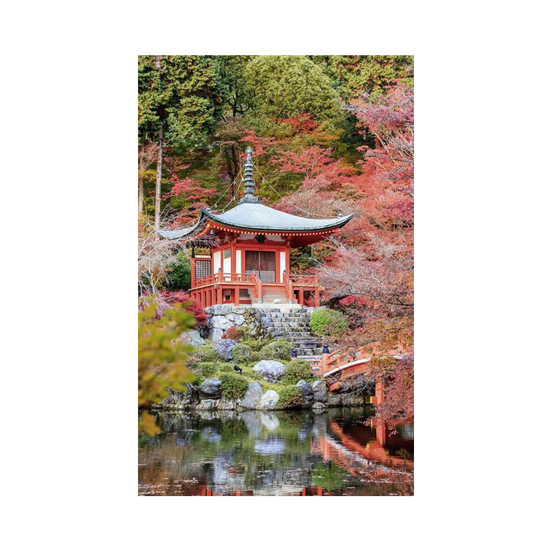 FUSHIMI KU TEMPLE wall hanging - Red wall hanging