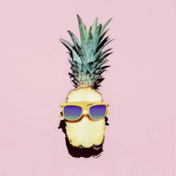 PINEAPPLE HEAD canvas print