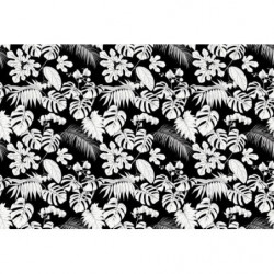 TROPICAL BLACK AND WHITE wallpaper