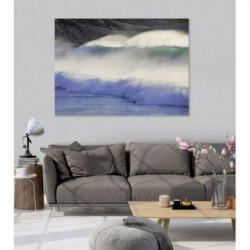 BLUE WAVE canvas print