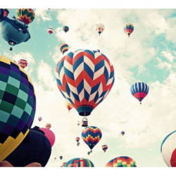 HOT AIR BALLOON FLIGHT Poster