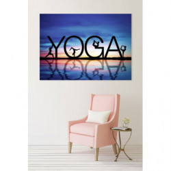 YOGA canvas print