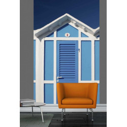 BEACH HUTS wallpaper