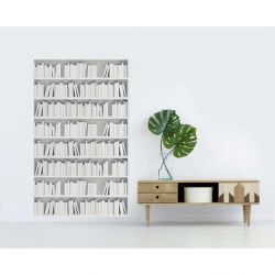 WHITE DESIGN BOOKCASE wall hanging