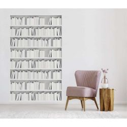 WHITE DESIGN BOOKCASE wall hanging