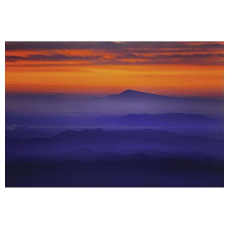 SUNRISE OVER THE CEVENNES canvas print - Canvas prints