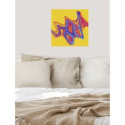 VIBRANT BLOB canvas print