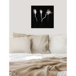 BLACK AND WHITE DINNER canvas print