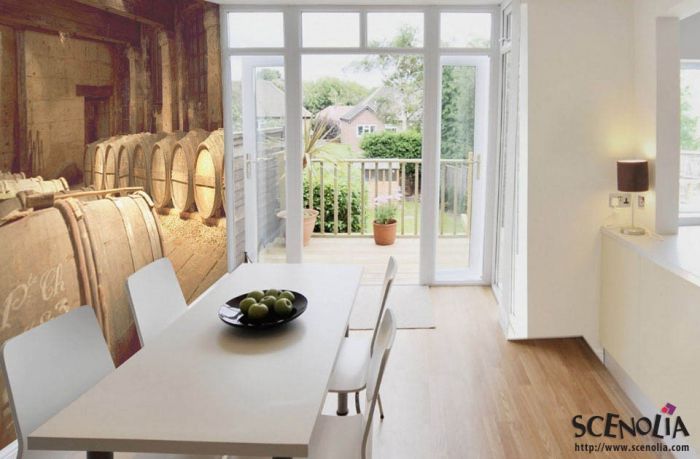 Cognac cellar in the kitchen