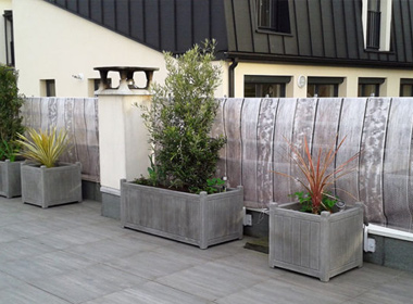 Terrace privacy screen