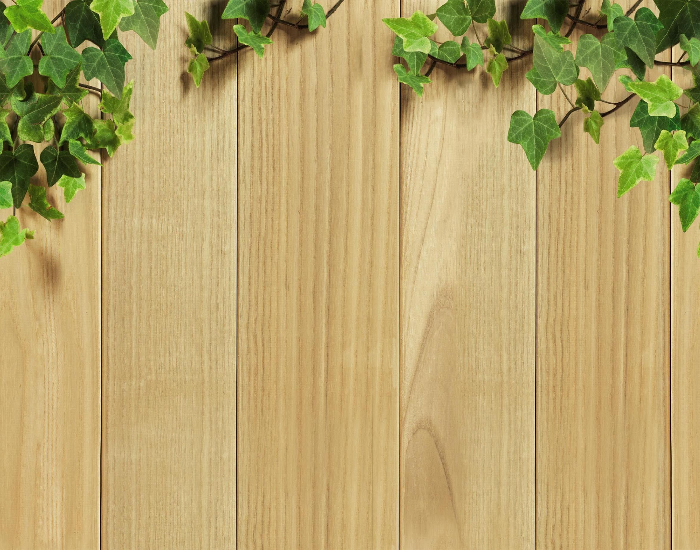 Imitation wood wallpaper