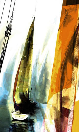 Sailboat - office wall art