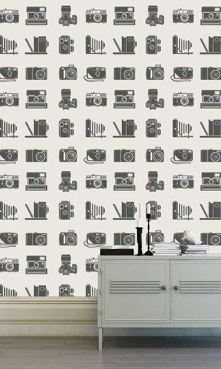 Vintage camera wallpaper